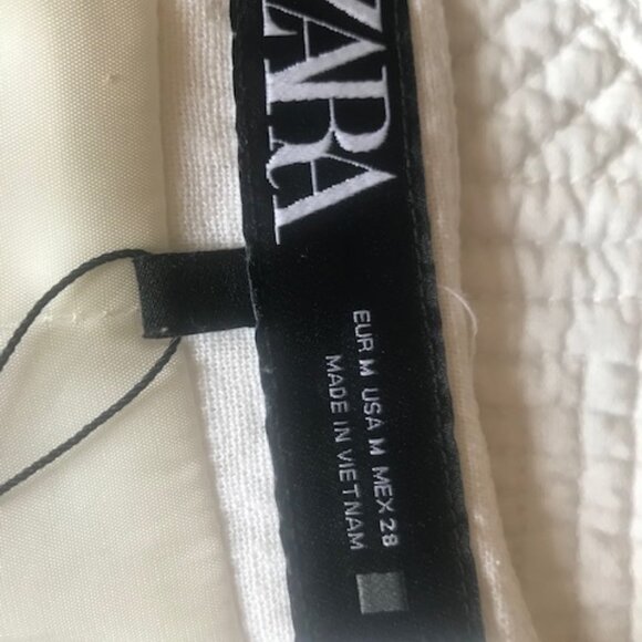 ZARA linen vest, size M, NWT * - Picture 9 of 14